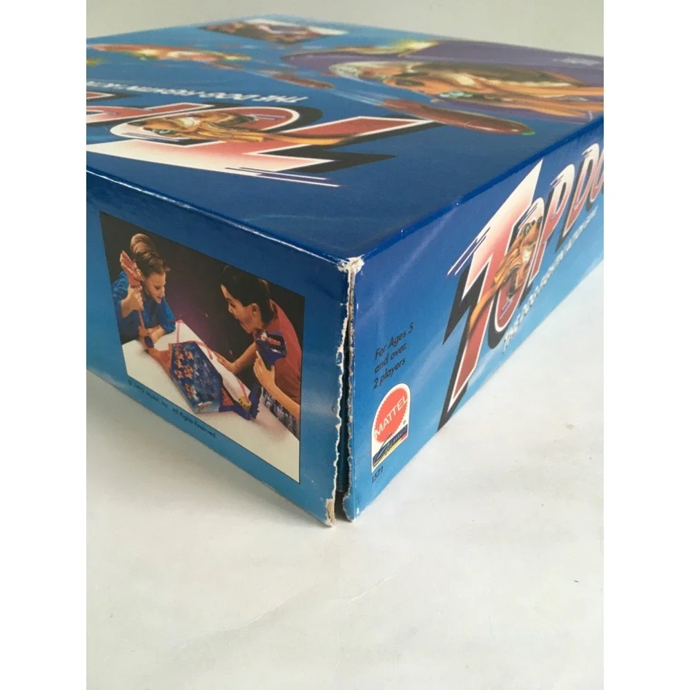 MATTEL - TOP DOG -  Dog Fightin  ACTION GAME 1992 Incomplete For Parts Only